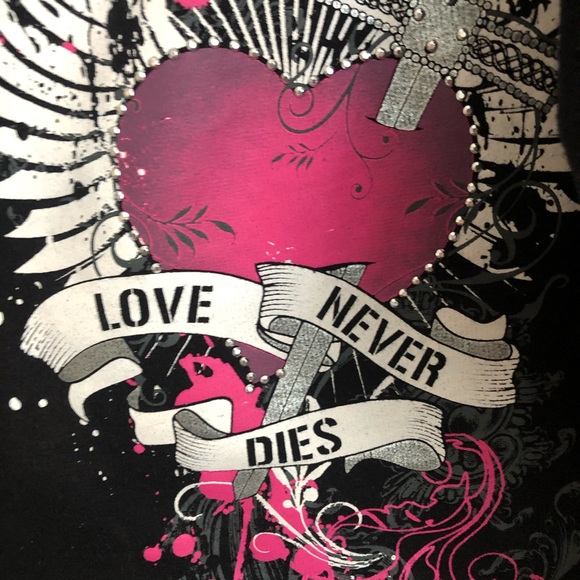 Selfesteem ‘Love💖Never Dies’ Sweatshirt - Picture 4 of 16